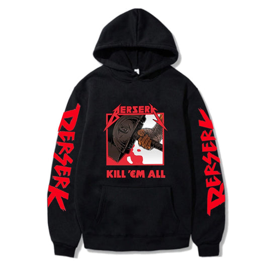 Berserk Guts Hoodie Loose Hooded Sweatshirt