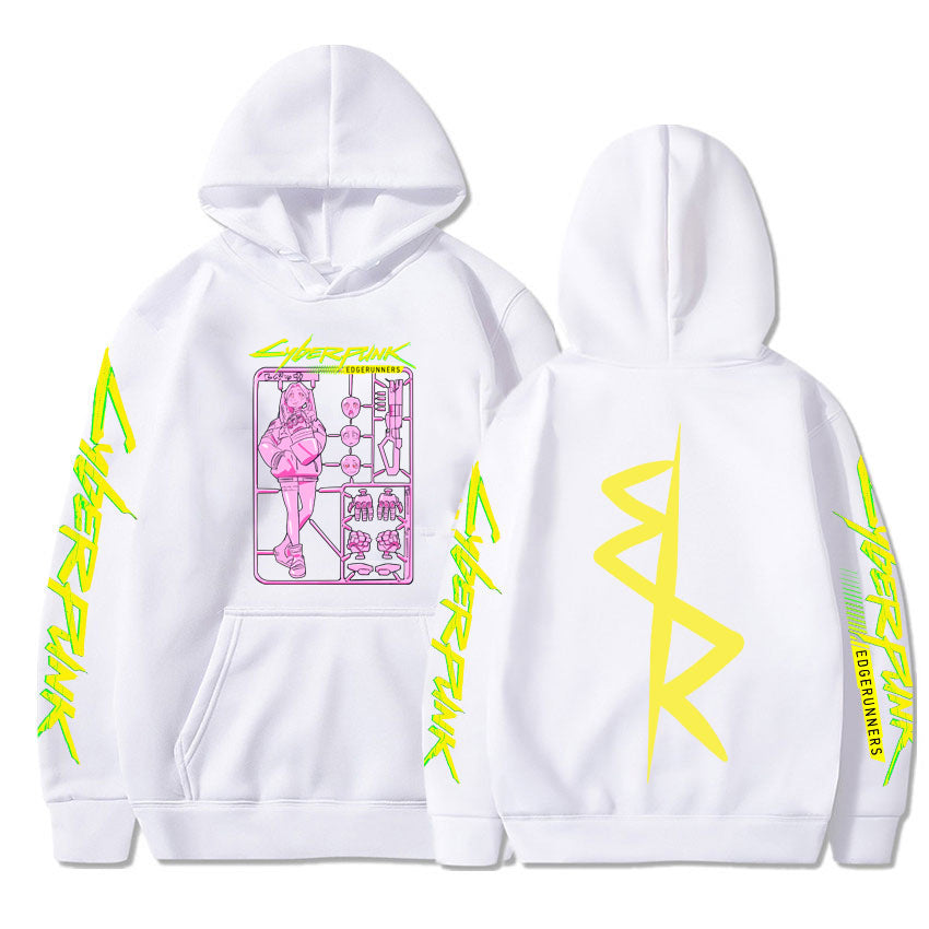 Cyberpunk Edgerunners Rebecca Hooded Sweatshirt Game Hoodie