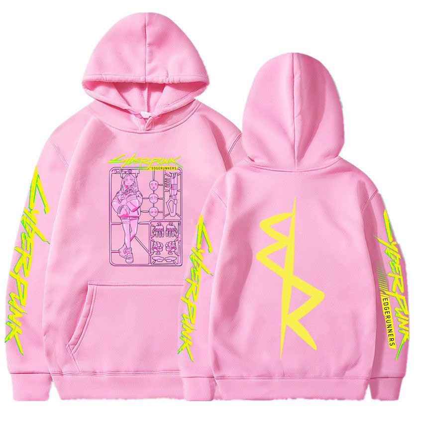 Cyberpunk Edgerunners Rebecca Hooded Sweatshirt Game Hoodie