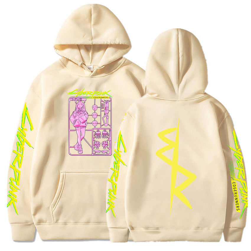 Cyberpunk Edgerunners Rebecca Hooded Sweatshirt Game Hoodie