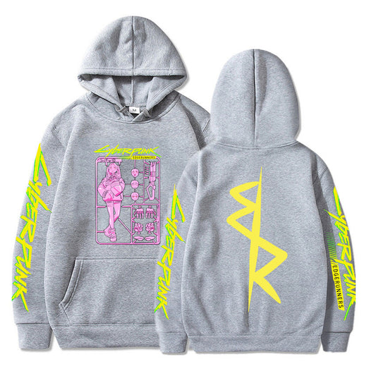 Cyberpunk Edgerunners Rebecca Hooded Sweatshirt Game Hoodie