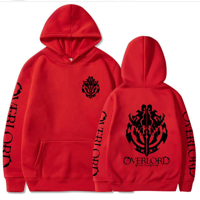 Overlord Logo Hoodie Autumn Winter Guts of the Berserk Hooded Sweatshirt