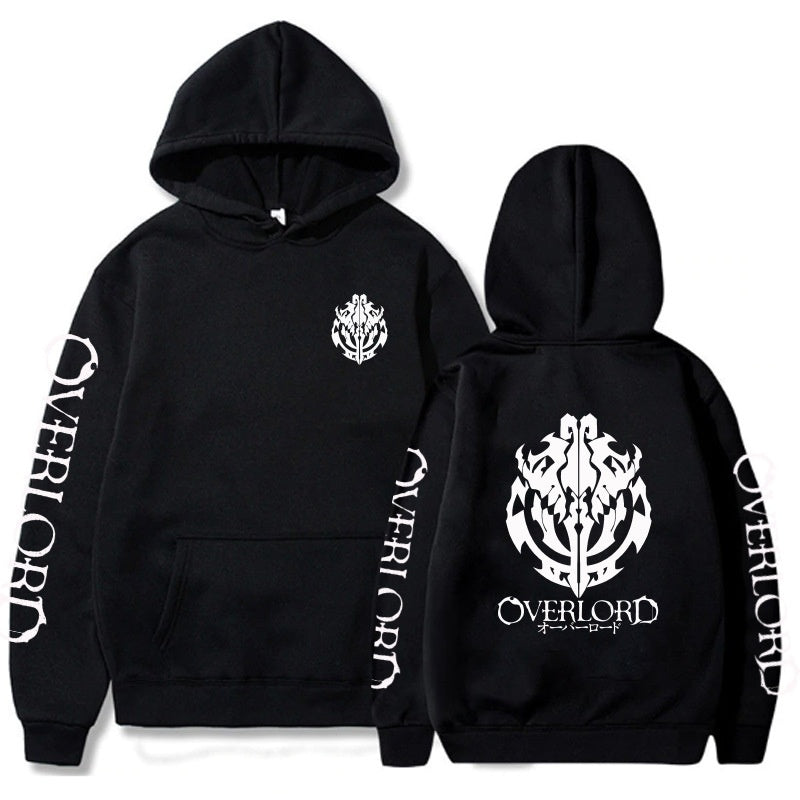 Overlord Logo Hoodie Autumn Winter Guts of the Berserk Hooded Sweatshirt