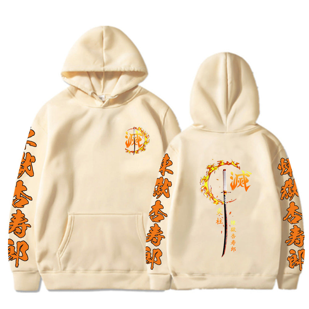 Demon Slayer Rengoku Kyoujurou Hoodie Sweatshirt